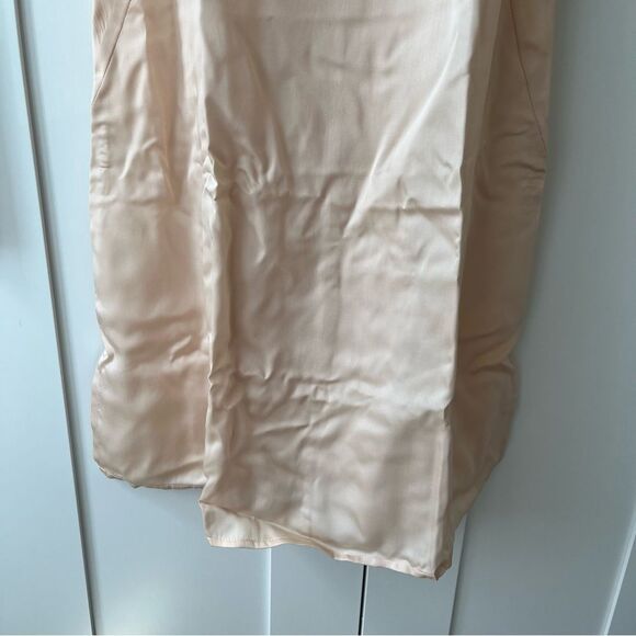 ETTITUDE Sateen Slip Dress Bamboo Oat small New in Box - Picture 7 of 13